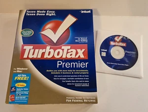 TurboTax Premier 2004 Federal Windows and MAC - Afbeelding 1 van 1