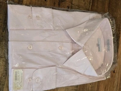 Men's Modena Long Sleeve Dress Shirt. (New) Light Pink Size 20 36/37 - Image 1 of 4