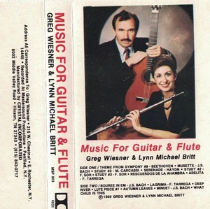 Greg Wiesner & Lynn Michael Britt - Music for Guitar and Flute - Picture 1 of 1
