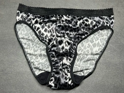 Vintage Victoria’s Secret Silky Second Skin Satin Hi Leg Brief Panty Medium New - Image 1 of 4