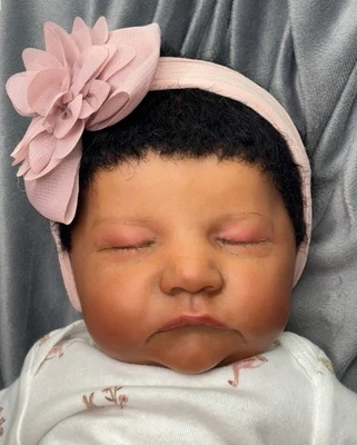 Cyber Sale Muñeca Bebé Renacida Niña Étnica 2 Noviembre-Diciembre Foto 1 de 4