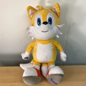 Peluche Costruisci Un Orso 13" Sonic The Hedgehog Tails BAB Sega Peluche 2016 - Foto 1 di 5