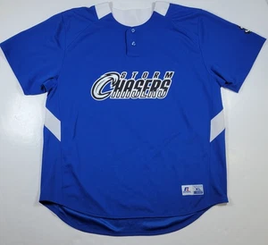 Omaha Storm Chasers Baseball Men’s XL Jersey Shirt 1/4 Button Pullover Rawlings  - Picture 1 of 6