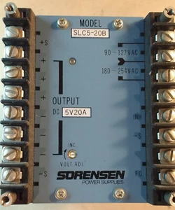 Sorensen SLC5-20B, 5V 20A DC Netzteil, 90-127 VAC 180-254VAC Eingang - Bild 1 von 4