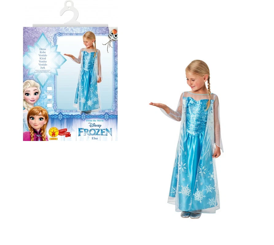 Disfraz Elsa Frozen Clásico T.L 16254 #G41 - Imagen 1 de 1