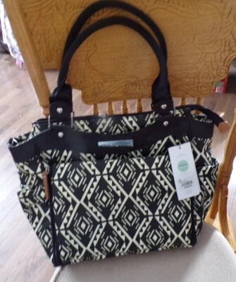 NWT Petunia Pickle Bottom City Carryall Diaper Bag Secrets of Salvador Aztec  Foto 1 de 4