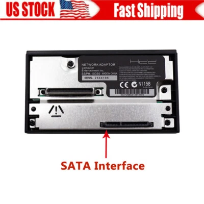 SATA Network Card Adapter HDD Hard Disk Adapter For Sony PS2 Playstation 2 USA - Image 1 of 4