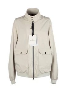 Moncler Beige Verte Chaqueta Bomber Abrigo Talla 3/M/50/40 EE. UU. Chaqueta nueva con... - Imagen 1 de 5