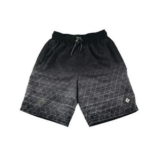 Next swim trunks 10-11 years black with graphic pattern design - Picture 1 of 9
