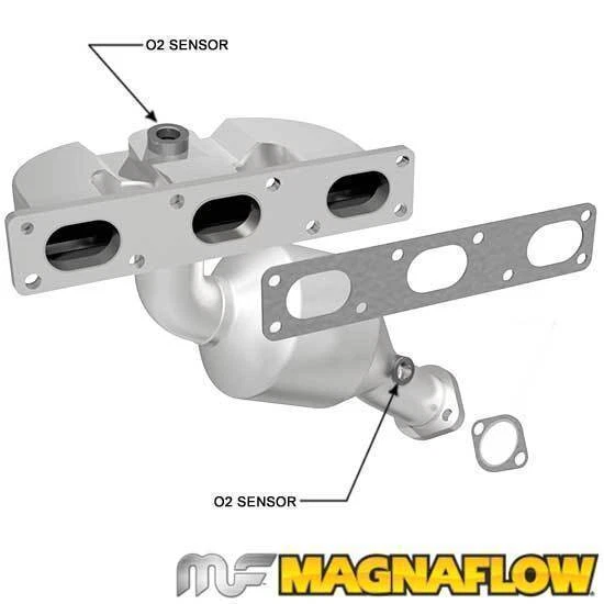 BMW 328Ci 2000 2,8 L Magnaflow ajuste directo convertidor catalítico colector trasero NUEVO Foto 1 de 1