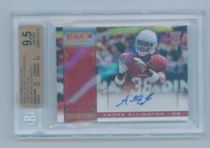 Andre Ellington 2013 Rookies & Stars Gold Auto Patch 3/49 BGS 9.5 10 Rc - Picture 1 of 1
