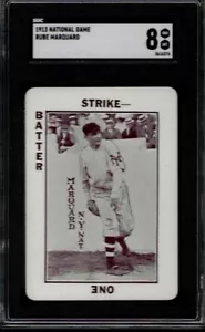 SGC 8 - 1913 WG5 National Game - Rube Marquard New York Giants HOF - Picture 1 of 4