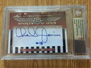 CHARLIE JOINER - 2010 Leaf Sports Icons Update - Cut Autograph - Serial # 02/20 - Picture 1 of 1