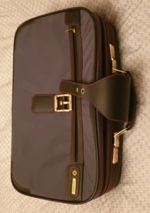 Samsonite vintage Carry On Suitcase, Grey, extra storage compartment - Picture 1 of 21