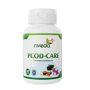 Nveda Ayurvedic herbs based PCOS/PCOD Care Tablets for Women 60 capsules - Picture 1 of 5