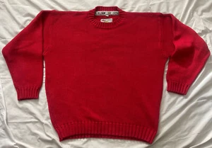 Vintage 90s OMP Formula 1 World Championship Large Cotton Knit Sweater - Picture 1 of 8