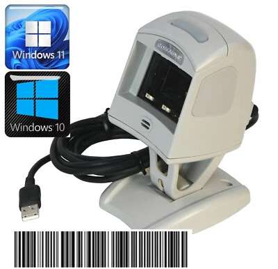 PROFESS. USB BARCODESCANNER DATALOGIC MAGELLAN 1000i FÜR WINDOWS XP 7 10 11 BS1 - Bild 1 von 4