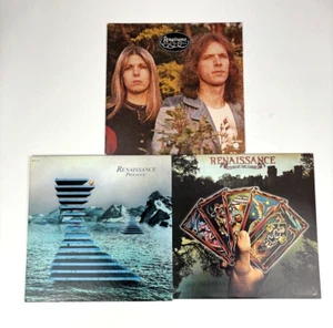 Renaissance Vinyl LP Lot of 3 Turn of the cards Prologue Ashes Are Burning VG+ - Imagen 1 de 19