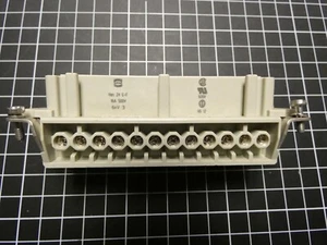 Harting Leistungssteckverbinder HAN 24 E-F; 16A 500V - Bild 1 von 2