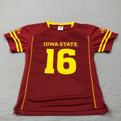 Iowa State Cyclones Jersey Youth Large Football Kids Boys Uniform Shirt CM14 Cover