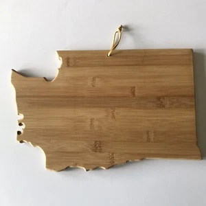 Totally Bamboo Washington State Cutting And Serving Board Charcuterie - Picture 1 of 9