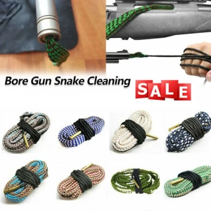 Bore Snake Boresnake Gun Cleaner Shotgun Rifle Cleaning Brass Kits - Picture 1 of 34
