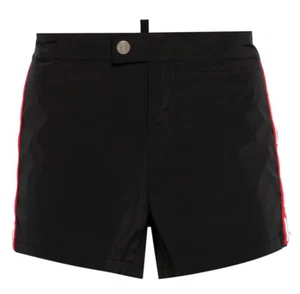 DSQUARED2 SIDE LOGO BADESHORTS HERREN BADEHOSE MADE IN ITALY D7B8A554000250 - Bild 1 von 3