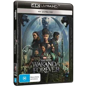 BRAND NEW Black Panther - Wakanda Forever (4K UHD Blu-Ray, 2022) Movie - Picture 1 of 1