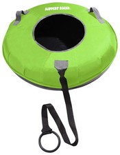 Slippery Racer Grande XL Commercial Inflatable Snow Tube Sled - GREEN