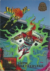 1994 Fleer Marvel Universe Fatal Attractions 2/9 #11 Siryn & Shatterstar LPC - Picture 1 of 1