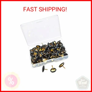 100 PCS Push Pins,Thumb Tacks, Board Pins for Cork Board, Push Pins for School, - Picture 1 of 2