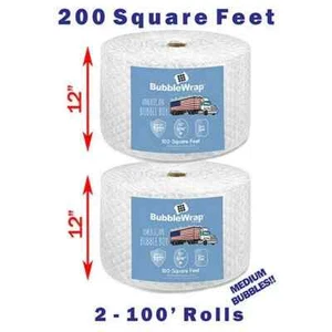 Official Sealed Air Bubble Wrap - American Bubble Boy (200' Medium (5/16") - Picture 1 of 5