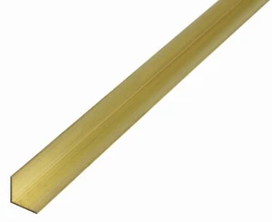 Alberts 2 x Winkelprofil Messing 1000 x 20 x 20 mm  - Bild 1 von 6