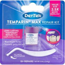 Dentek Temparin Max 13+ Wypełnienie utraconych zębów i luźna czapka Naprawa Bólu