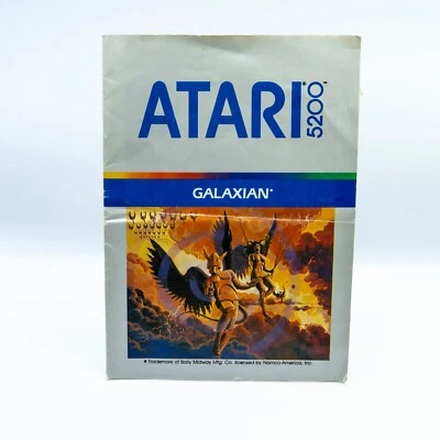 Galaxian Atari 5200 | Manual Only - Image 1 of 2