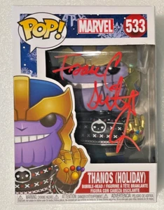 Funko Pop! Holiday Thanos signiert Isaac C. Singleton Jr. #533 mit Echtheitszertifikat in Schutz - Bild 1 von 10