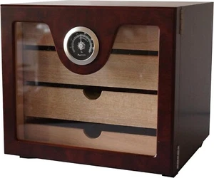 GERMANUS Zigarren Humidor Schrank Basis (Braun) - Bild 1 von 6