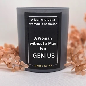 Single Woman Gift For Her  Unique Joke  Birthday Customer  Present Funny Candle - Picture 1 of 4