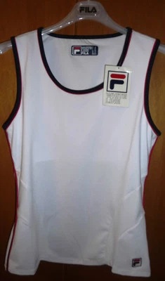 MAGLIA TECNICA TENNIS FILA VINTAGE DONNA - WOMAN FILA TECHNICAL TENNIS T-SHIRT - Photo 1/4