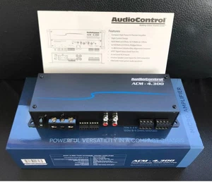 Audio Control ACM-4.300 Compact 4 Channel Class D Amplifier, 2 Ohm Stable - Picture 1 of 3
