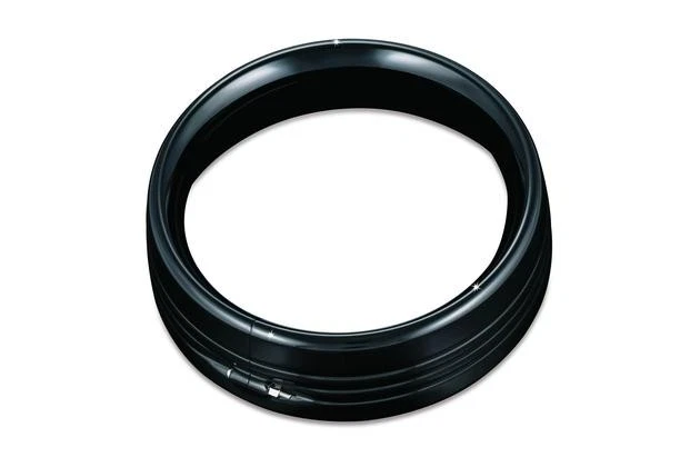 Kuryakyn 7" Headlight Trim Ring Black #7276 Harley Davidson - Image 1 of 1