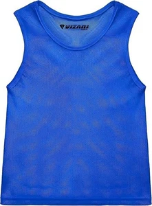 Vizari Mesh Sports Pinnies Confezione da 1/12 - Gilet Scrimmage Giovanile per Calcio - Blu - Foto 1 di 7