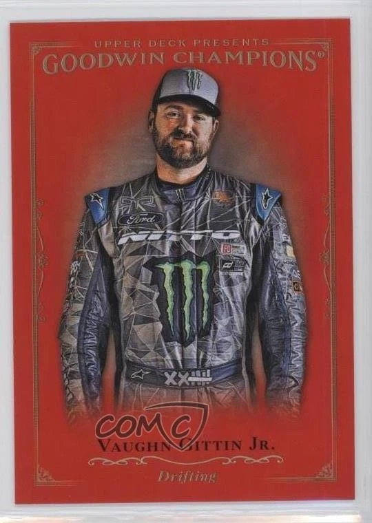 2016 Upper Deck Goodwin Champions Royal Red Vaughn Gittin Jr #47 - Image 1 of 2