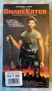 Snake Eater VHS 1989 Lorenzo Lamas CFP Video 80er Action SnakeEater - Bild 1 von 6