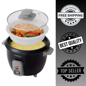 Rice Cooker and Rice Steamer Non-Stick Cooking Pot 6-Cup for All Types of Rice - Picture 1 of 6