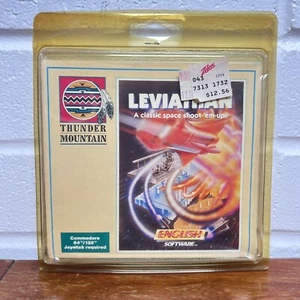 Leviathan Arcade Spiel 1987 NEU Vintage Commodore 64/128 Thunder Mountain - Bild 1 von 10