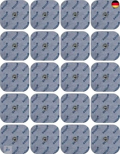 20er Set Elektroden 5x5cm - kompatibel mit TENS Geräten von Sanitas (wie SEM43, - Bild 1 von 5