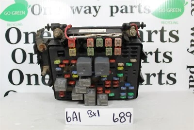 1517711701 Chevrolet Silverado 1500 2003-2006 Fuse Box Relay Module 6A1 689 B1 - Image 1 of 4