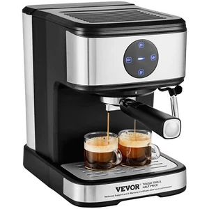 VEVOR Espresso Machine 15Bar Coffee and Espresso Maker & Milk Frother Steam Wand - Foto 1 di 12