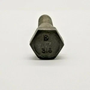 HEX BOLT ¾” – 10 x 3 ½” R SS 316, SILVER – NEW - Picture 1 of 2